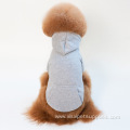 Seven-color warm comfortable cheap fleece dog hoodies
